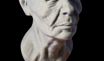 3d printed man face