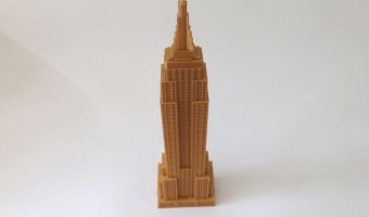 3d printed Empire State Building 30cm!