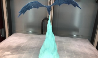 3D printed dragon