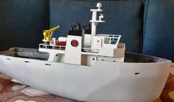 3D printed ship