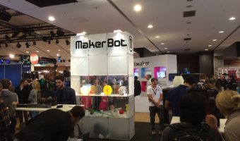 Το περίπτερο της Makerbot