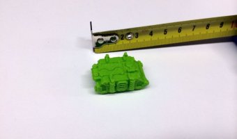 3d printed όχημα 3cm!