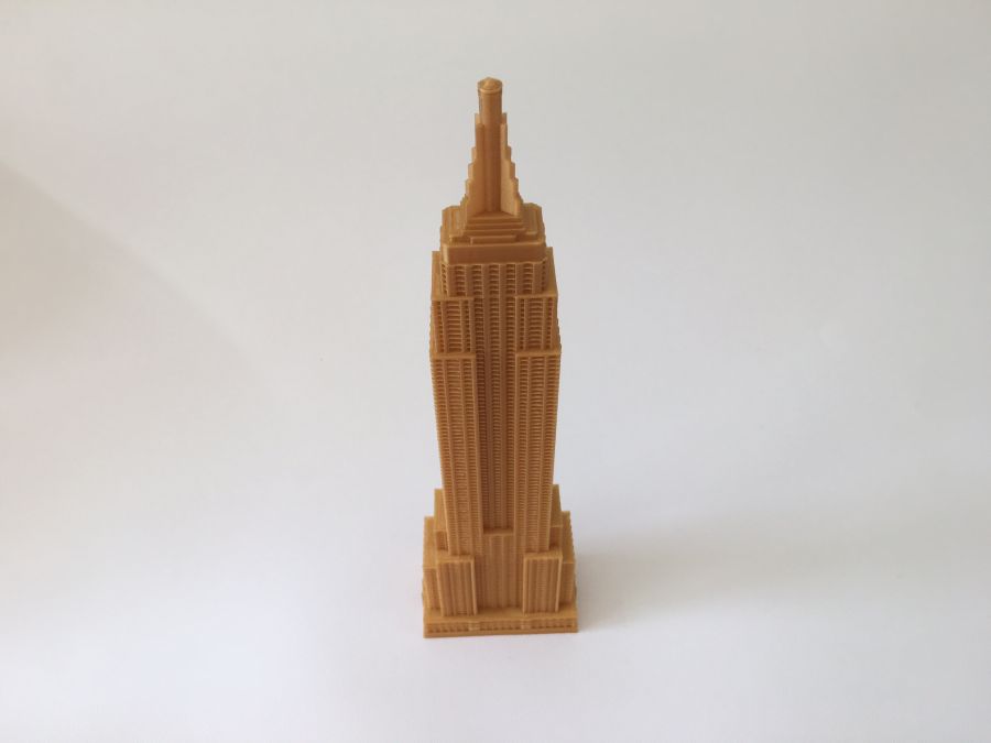 3d printed Empire State Building 30cm!