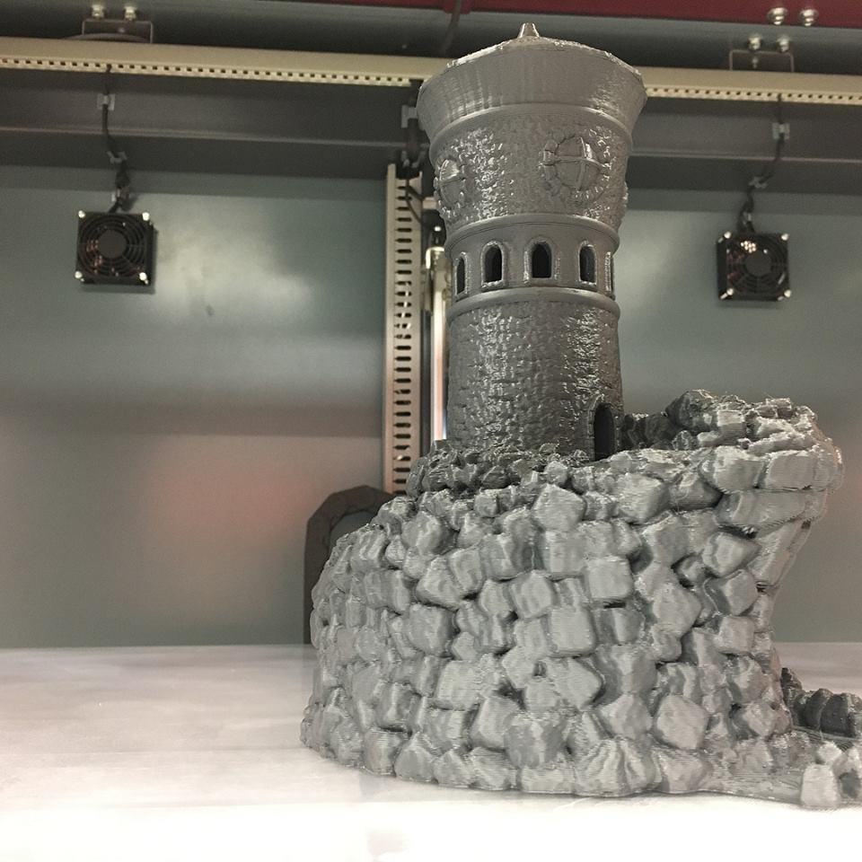 3d printed tower large scale