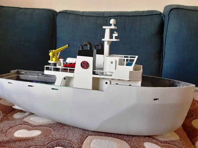 3D printed ship