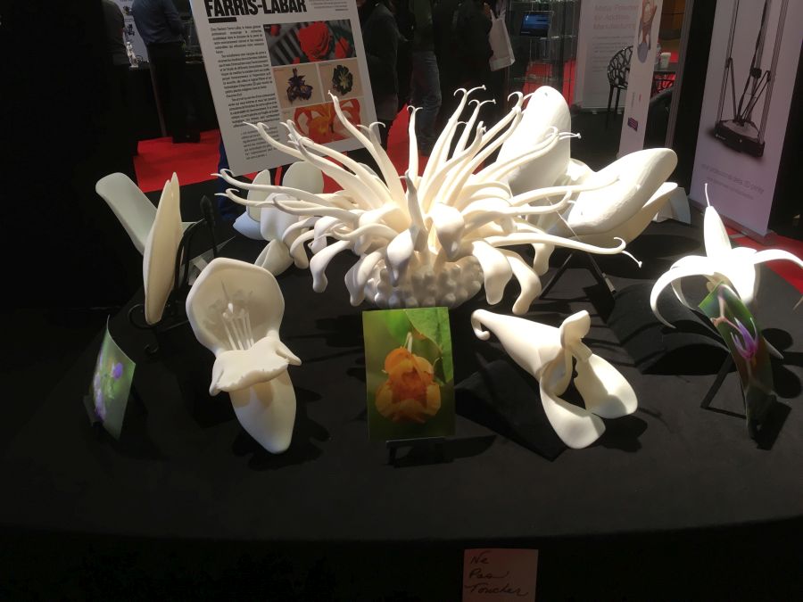 3d printed flowers