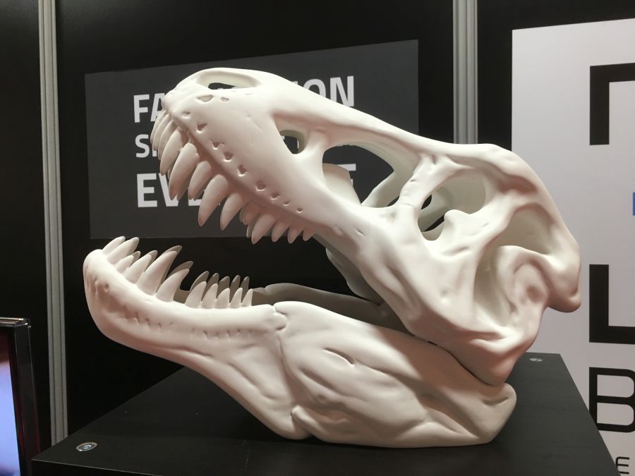 3d printed T-rex head