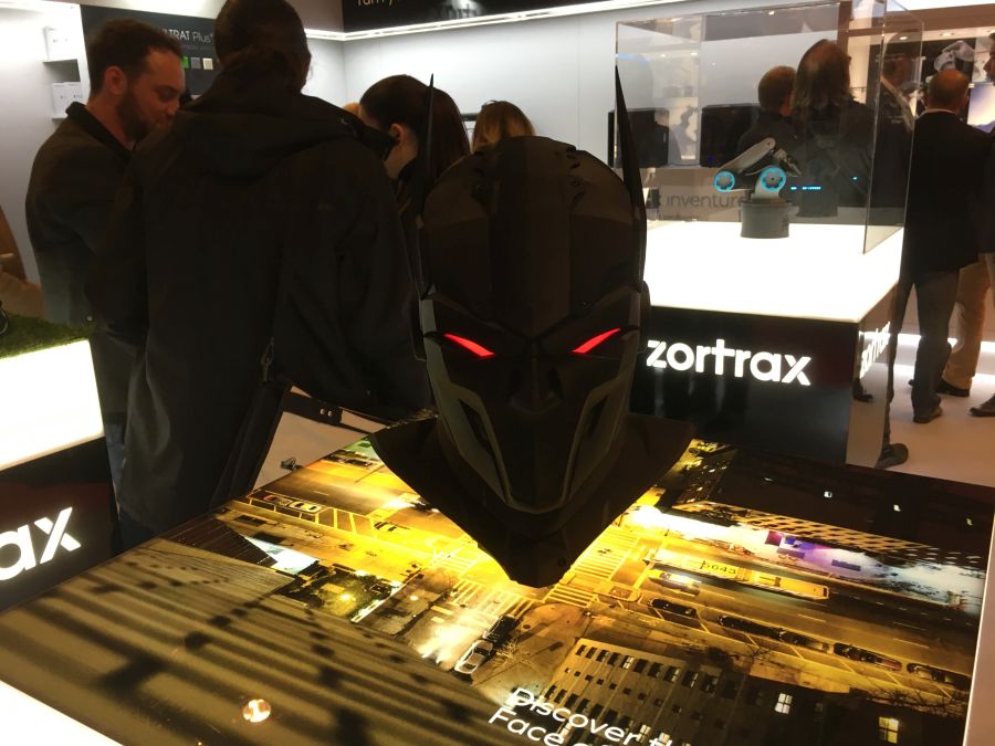  3d printed mask by zortax