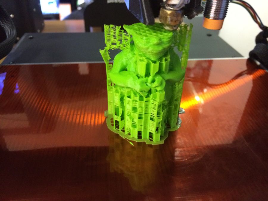 3d printed master yoda