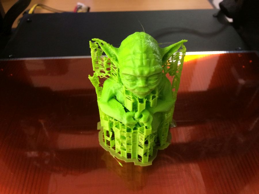 3d printed master yoda