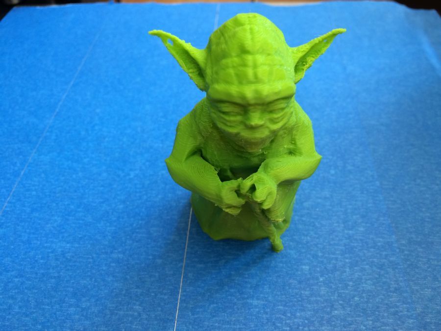 3d printed master yoda