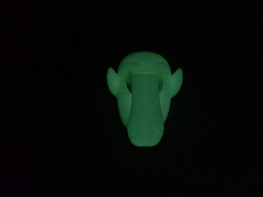 3d printed glow in the dark