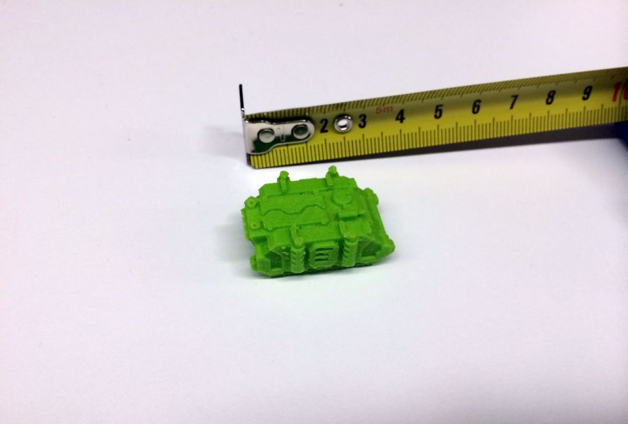 3d printed όχημα 3cm!