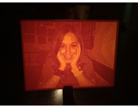 Lithophane custom φωτογραφία 100x80mm