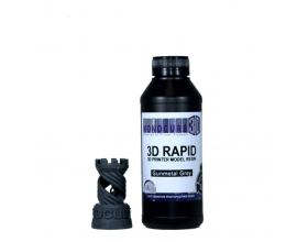 Monocure 3D Rapid Resin 0.5Lt GUNMETAL GREY