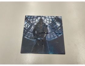 3D printed/wall painted πλαστικό σουβέρ 4τμχ assassins puzzle