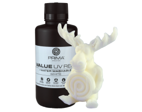 PrimaCreator Value Water Washable UV Resin - 1000 ml - white