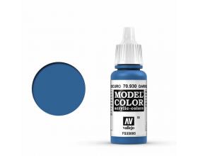 VALLEJO 17ml MODEL COLOR ACRYLIC PAINT - DARK BLUE 70930