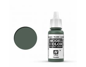 VALLEJO 17ml MODEL COLOR ACRYLIC PAINT - GUNSHIP GREEN 70895