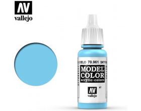 VALLEJO 17ml MODEL COLOR ACRYLIC PAINT - SKY BLUE 70961