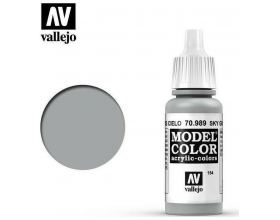 VALLEJO 17ml MODEL COLOR ACRYLIC PAINT - SKY GREY 70989