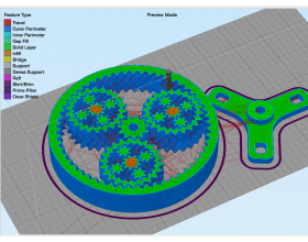 Simplify3D printing software