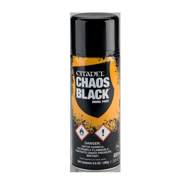 CITADEL CHAOS BLACK SPRAY 62-02