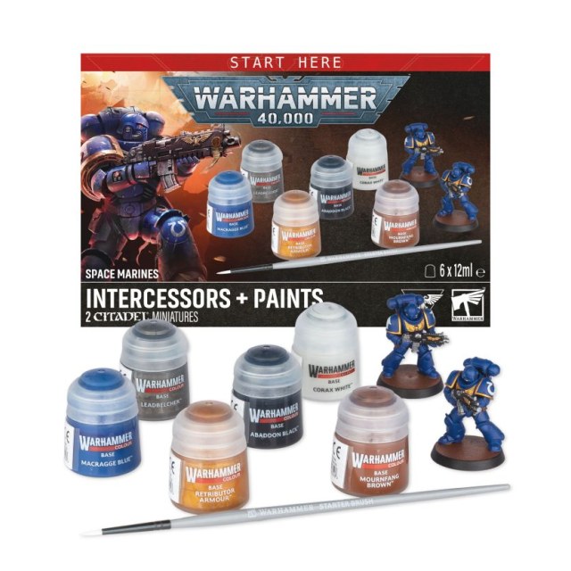 SPACE MARINES INTERC +PAINTS 60-11