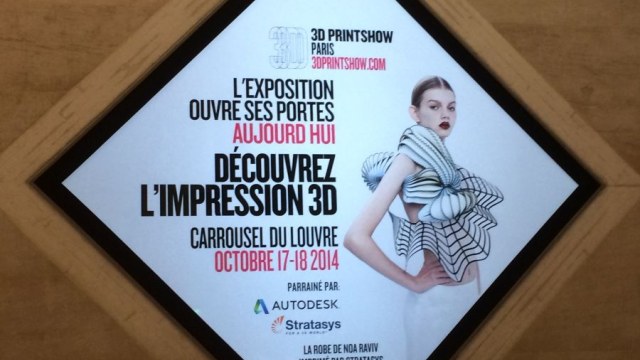 3D Printshow Paris 2014