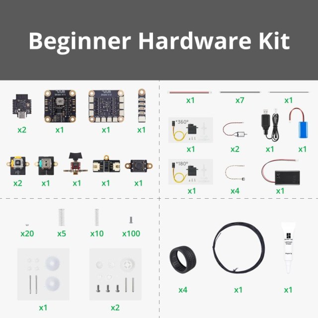 CyberBrick Beginner Hardware Kit - ZK004
