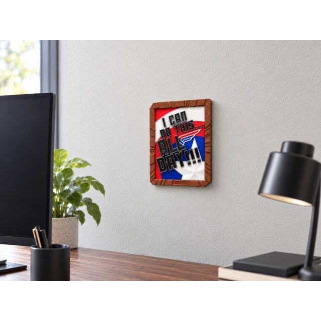 Hero Star -  I Can Do This All Day 3D Painting