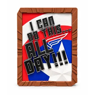 Hero Star -  I Can Do This All Day 3D Painting
